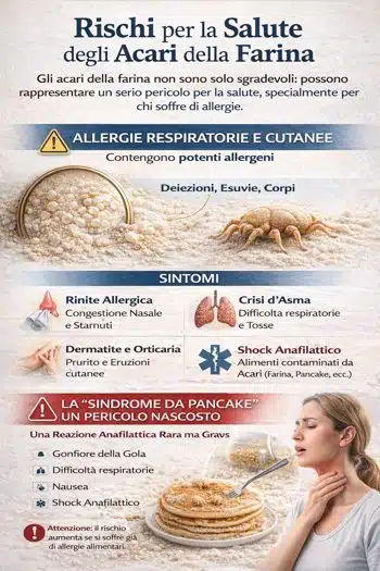 Acarus Siro allergie provocate
