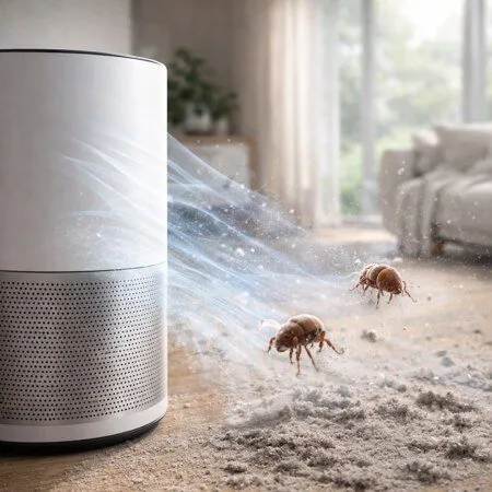 foto di un purificatore anti acari