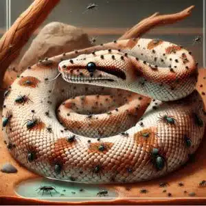 acariasi dei rettili e dei serpenti