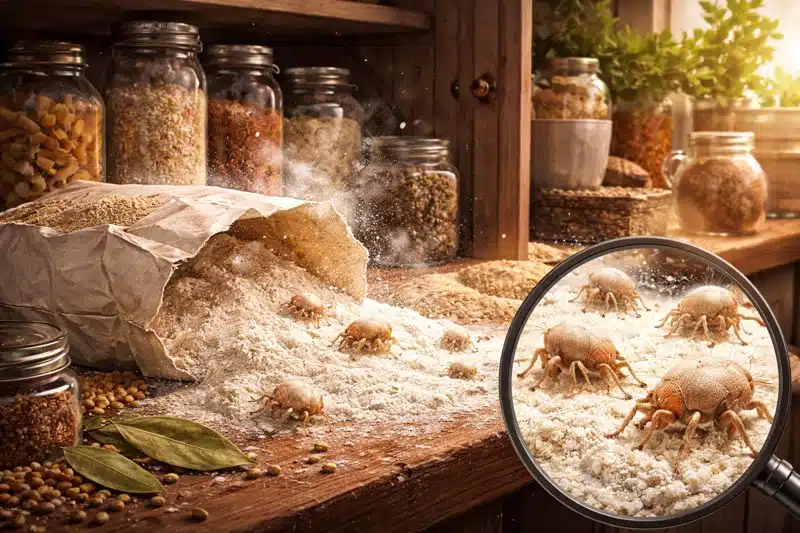 immagine acari della farina