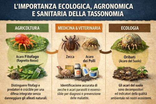 importanza ecologica e agronomica degli acari