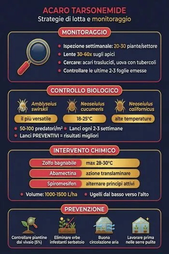 monitoraggio tarsonemide